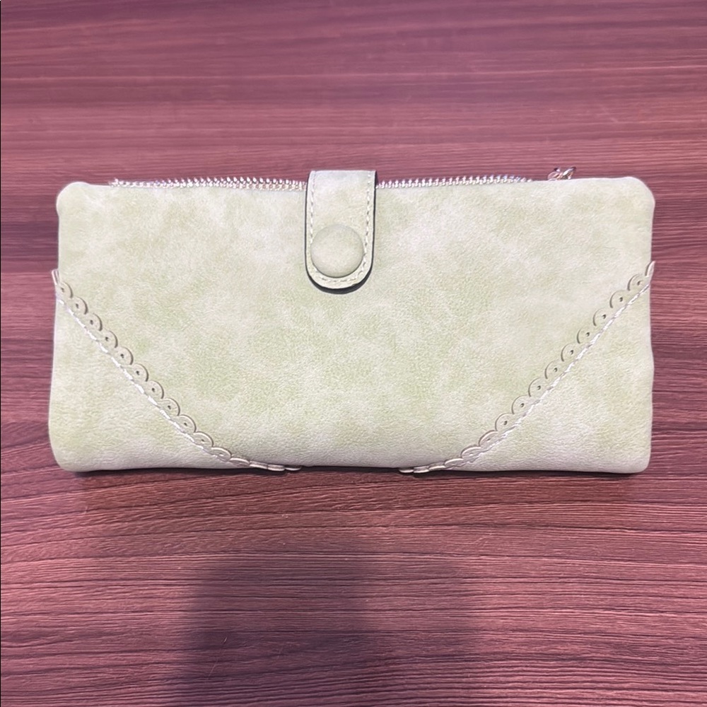 Green Women's Multi-Function Purse/Clutch